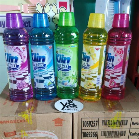 Jual Soklin Lantai Botol Ml So Klin Sabun Aroma Rose Apel Lemon