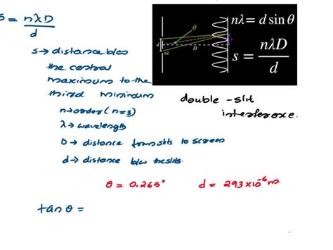 SOLVED: Suppose a double-slit interference pattern has its third ...