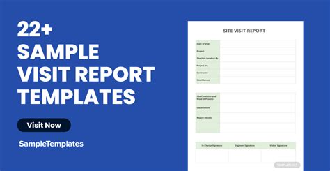 FREE 22 Sample Visit Reports In PDF MS Word Apple Pages