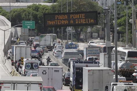 Ponte Registra Tempo De Travessia Sete Vezes Maior Do Que O Normal