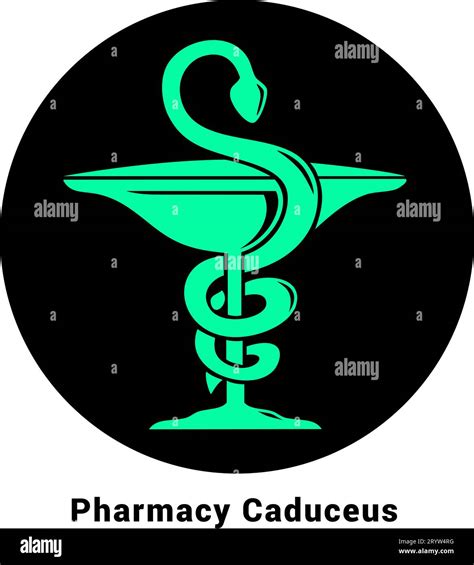 Pharmacy Caduceus Symbol Icon Design Medical Health Clinic Care Doctor