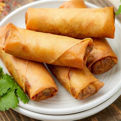 Crispy Air Fryer Spring Rolls Recipe Upstate Ramblings