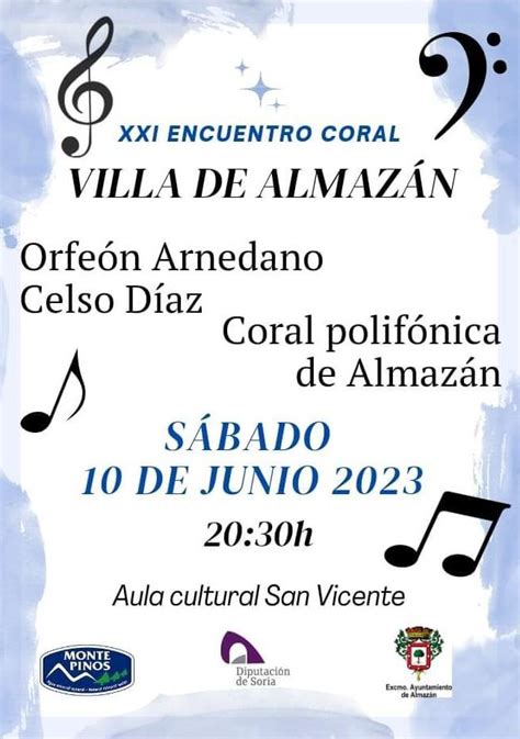 Xxi Encuentro Coral Villa De Almaz N Ayuntamiento De Almaz N