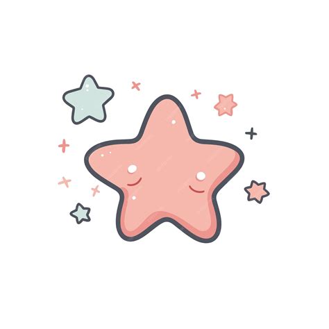 Dark Pink Stars Sticker Clip Art Library