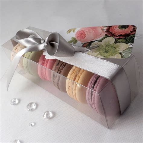 Macaron Boxes Packaging Clear Macaron Box Medium