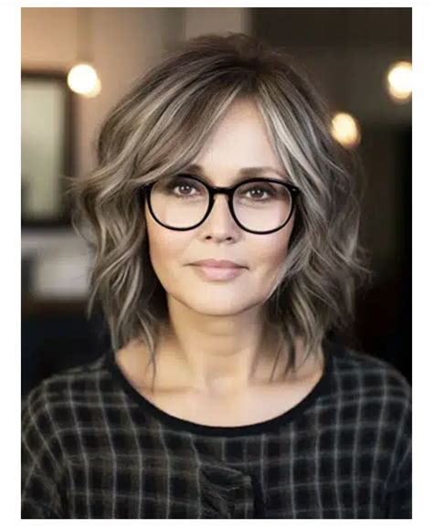 Flattering Hairstyles For Women Over With Glasses Artofit