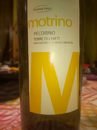 Cantina Tollo Motrino Pecorino Vivino Us