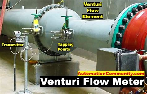 Venturi Flow Meter And Flow Element Instrumentation Basics