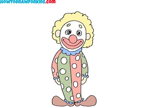 How To Draw A Clown Easy Drawing Tutorial For Kids – NBKomputer