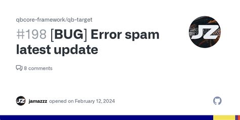 BUG Error Spam Latest Update Issue 198 Qbcore Framework Qb