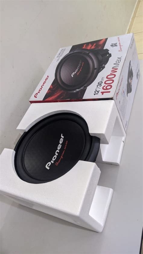 Cara Preta Pioneer Ts W 312 S4 500rms 1600w Max Subwoofer