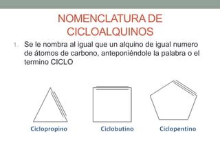 Alquinos Y Cicloalquinos PPT