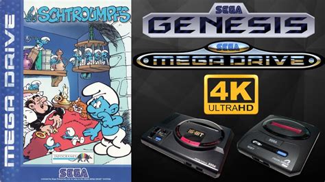 The Smurfs SEGA GENESIS MEGA DRIVE Gameplay Walkthrough FULL GAME