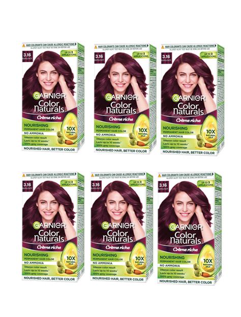 Garnier Color Naturals Burgundy Ml G Pack Of Priyadarshini