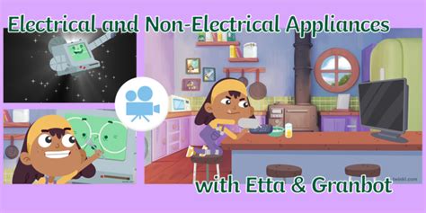 Electrical And Non Electrical Appliances Animation Twinkl