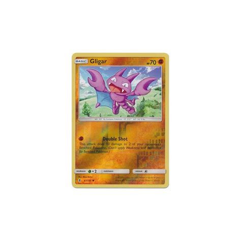 Gligar SM02 067 Common Reverse Holo Duelshop