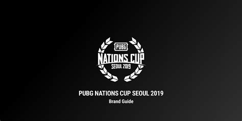 Pubg Nations Cup Seoul Brandguide Behance