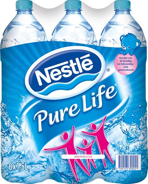 Bouteilles D Eau Potable L Nestl Pure Life Non P Tillante