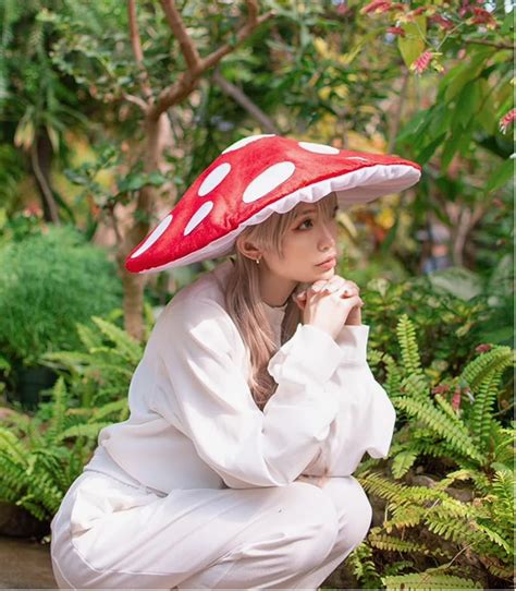 Dreamstall Mushroom Hat Costume Cosplay Accessory Party Hat Cap