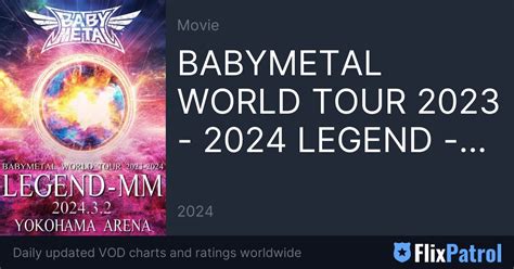 Babymetal World Tour Legend Mm Night Flixpatrol