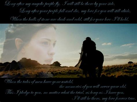 Arwen and Aragorn - Aragorn and Arwen Wallpaper (7610520) - Fanpop