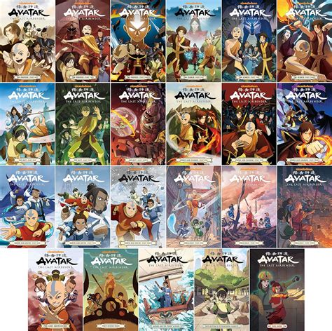 Avatar The Last Airbender Complete Series Collection Set 23 Books