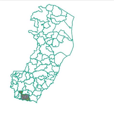 Mapa De Padr Es De Relevo Do Munic Pio De Mimoso Do Sul Elaborado A