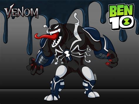 Ben Venom Concept Art By Federic Marvin Kiat On Dribbble