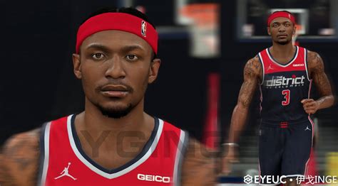 Bradley Beal Cyberface Current Look Versions By Igo Inge For K