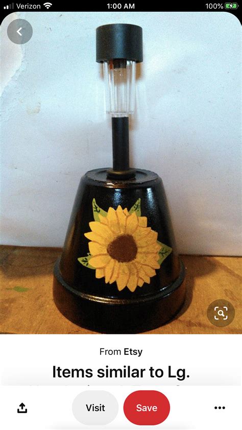 Pin On Craft Ideas Clay Pot Crafts Clay Pots Solar Light Crafts