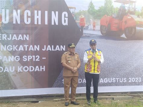 Hari Ini Pemkab Sekadau Luncurkan Proyek Peningkatan Jalan Simpang SP