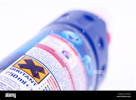 Bleach Bottle Warning Hi Res Stock Photography And Images Alamy