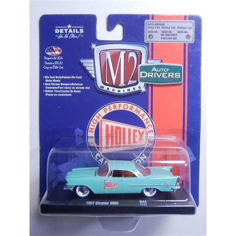 M2 MACHINES AUTO DRIVERS1957 Chrysler 300C R44 17 31 1 64 SCALE