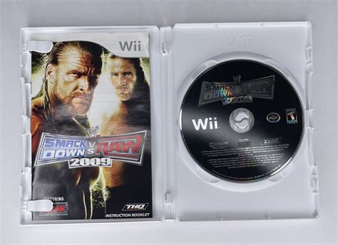 Wwe Smackdown Vs Raw Featuring Ecw Nintendo Wii Cib Complete