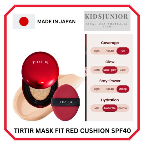 Jual Tirtir Mask Fit Red Cushion SPF40 Shopee Indonesia