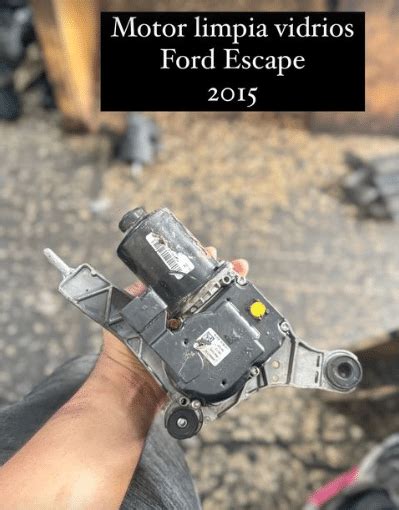 Motor De Limpia Vidrio Ford Escape Charlotte Auto Parts