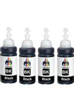 Buy Printify Black Ink Bottle for Printers (Pack of 4) Online at Best Prices in India - JioMart.