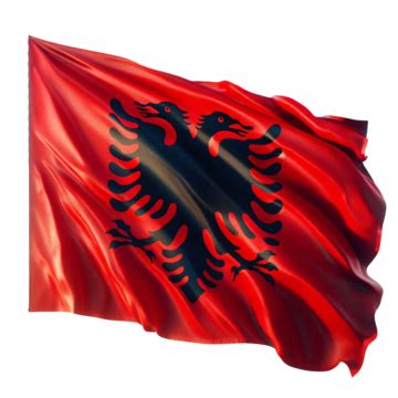 Albania Flag Beautifully Waving Albania Fla Albania Independence Day