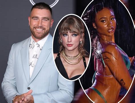 Travis Kelce S Ex Drenched In Her Bikini For HOT New Ad For Rihanna S Fenty Perez Hilton