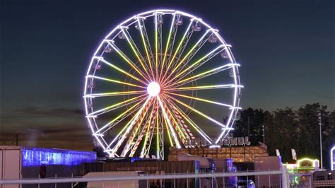 La grande roue à la fête foraine de Mulhouse YouTube