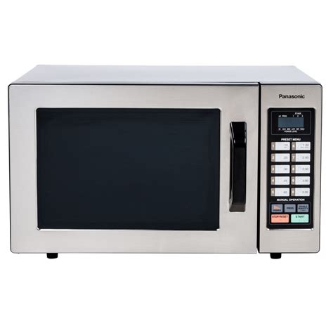 Horno De Microondas Industrial Panasonic Ne 1054F Acero Inoxidable