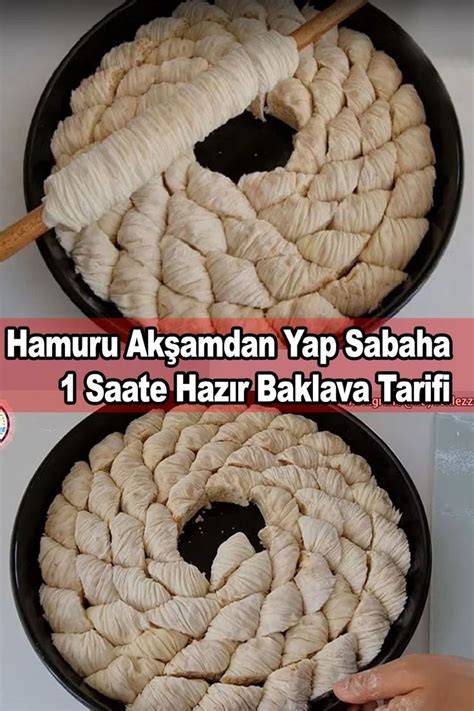 Hamuru Akşamdan Yap Sabaha 1 Saate Hazır Baklava Tarifi Baklava