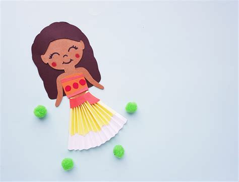 Disneys Moana Craft Moana Paper Doll Hawaii Travel With Kids