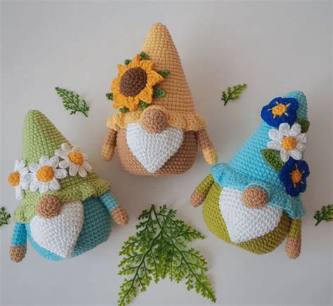 Spring Crochet Gnome Patterns You Need To Make Stardust Gold Crochet