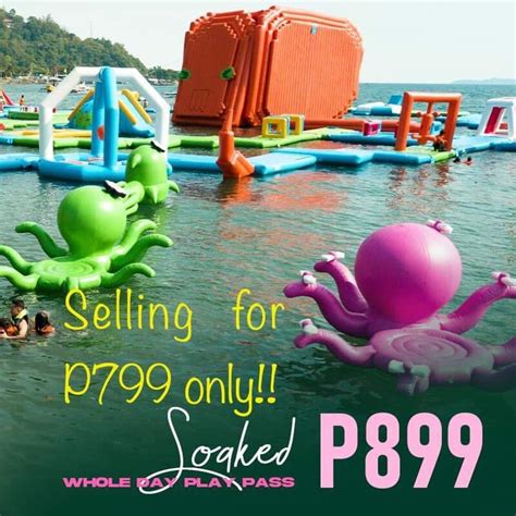 Inflatable Island Subic Whole Day For Pax Tickets Vouchers