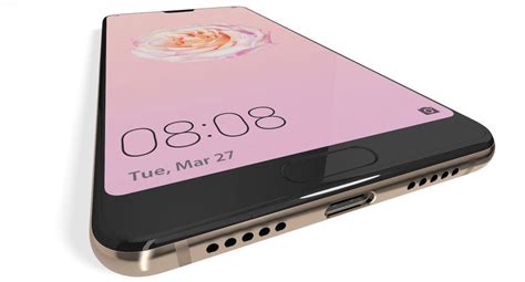 Huawei P20 Pink Gold 3d Model 39 Max Obj Fbx 3ds Free3d