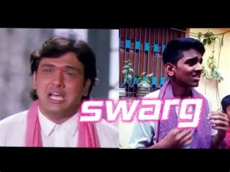 Swarg Govinda L Rajesh Khanna L Swarg Movie Spoof L Swarg Movie