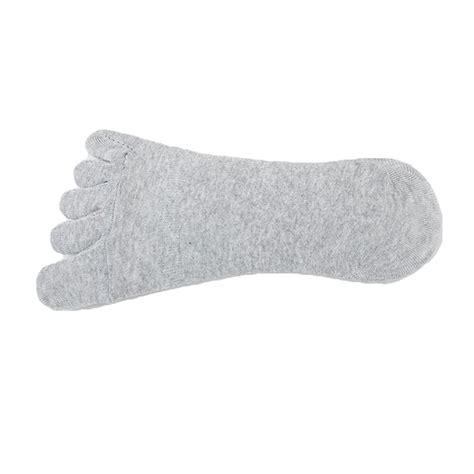 5 Pairs Mens Invisible Toe Socks Casual Non Slip Low Cut Five Fingers Socks Ebay