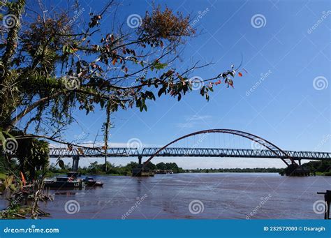 Kahayan Bridge Editorial Image Image Of Architecture 232572000