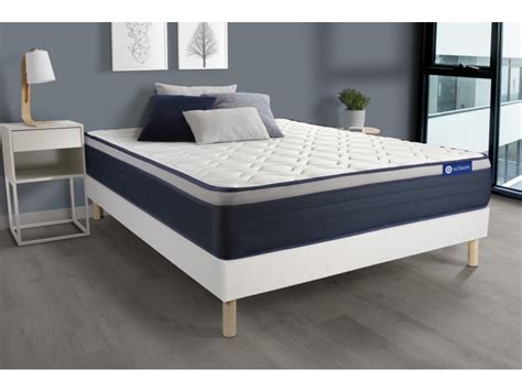 Matelas Sommier X Ressorts Ensach S Et M Moire De Forme Actisom